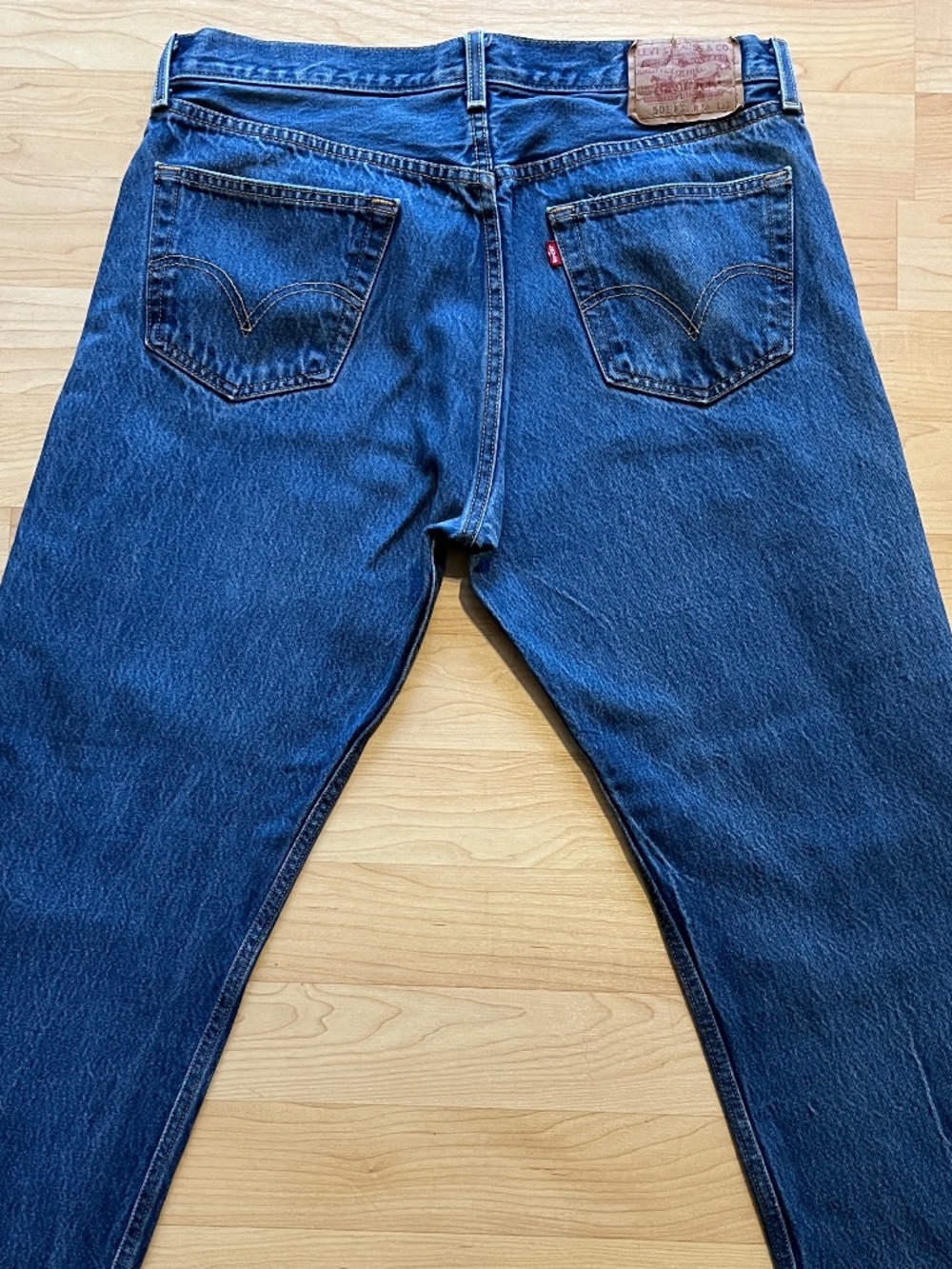 Levi's 501 XX Vintage Blue Jeans 34 x 29 - Picture 7 of 14